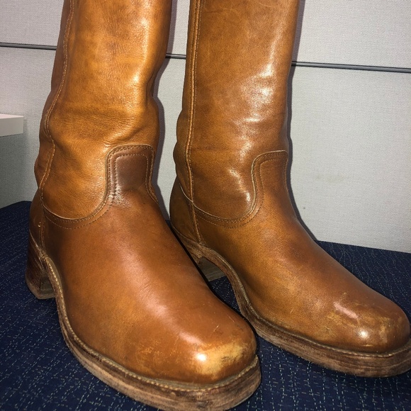 vintage frye boots mens